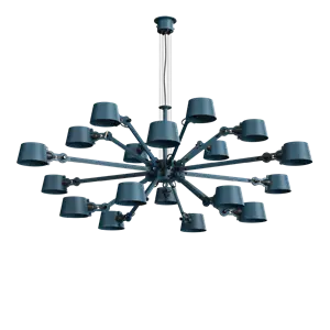 Tonone - BOLT CHANDELIER 18 ARMS - thunder blue